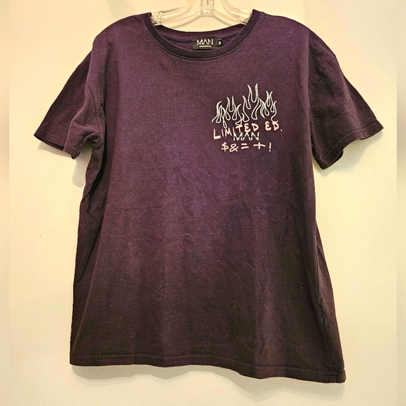 BoohooMan Limited Edition Graphic T-shirt | Size Medium - Picture 1 of 9